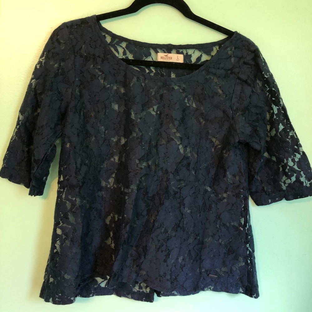 Hollister lace Top